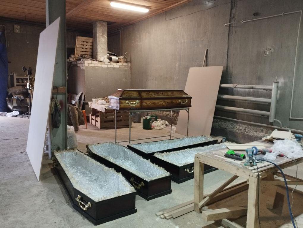 Продаётся готовый бизнес по производству гробов в Могилеве