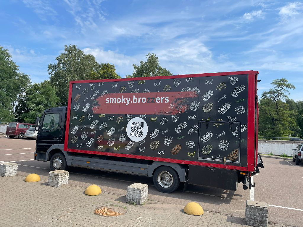 Продаётся готовый фудтрак на базе Mercedes-Benz Atego